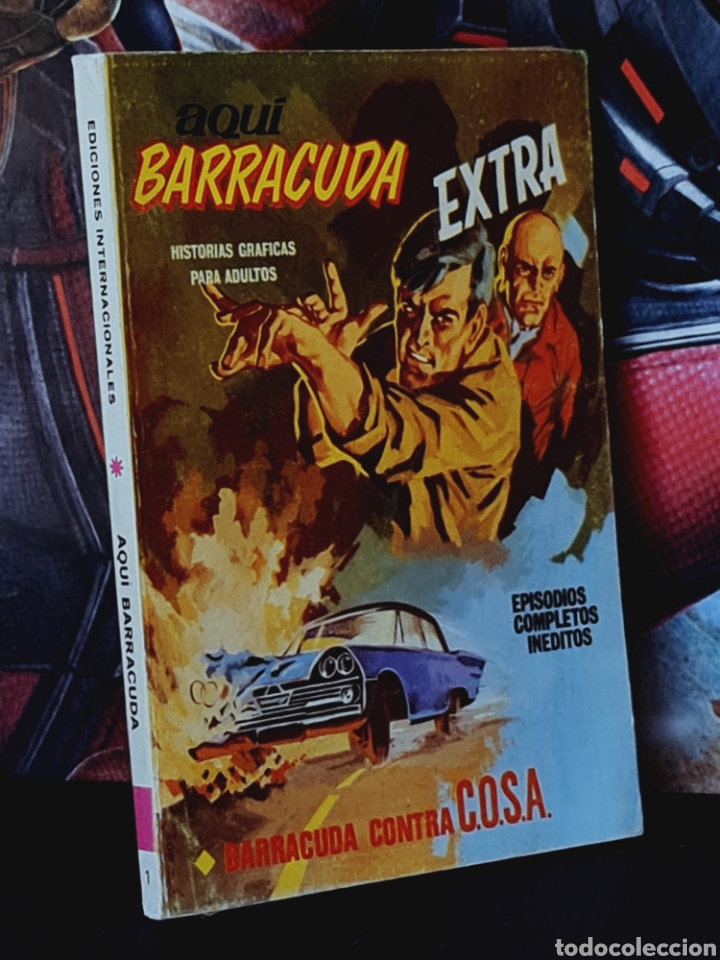 Tebeos: CASI EXCELENTE ESTADO AQU&Iacute; BARRACUDA 1 TACO COMICS EDICIONES VERTICE - Foto 1