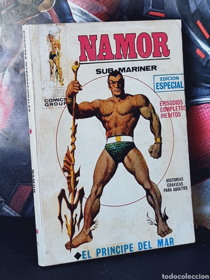 Tebeos: BUEN ESTADO NAMOR 1 TACO COMICS EDICIONES VERTICE - Foto 1