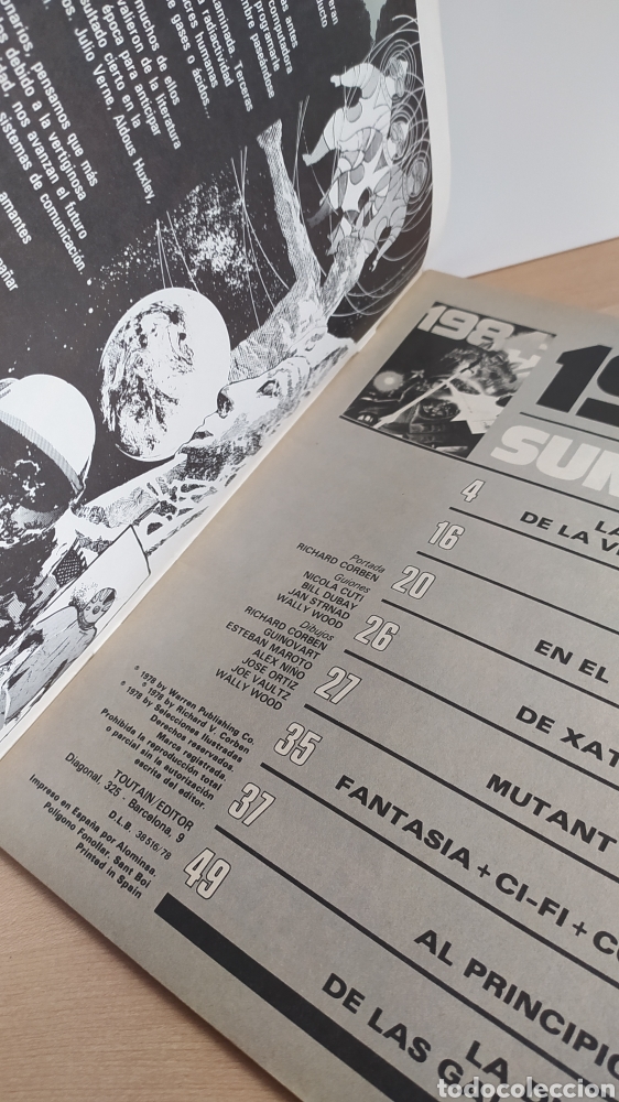 Tebeos: 1984 TOUTAIN EDITOR NUMERO UNO PRIMERA EDICION 1978 - Foto 2