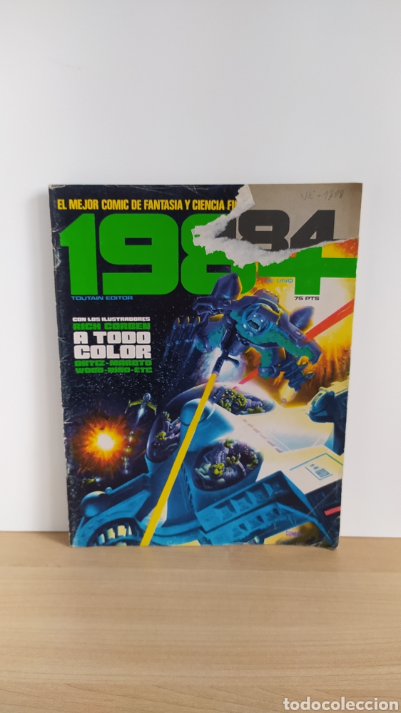Tebeos: 1984 TOUTAIN EDITOR NUMERO UNO PRIMERA EDICION 1978 - Foto 1