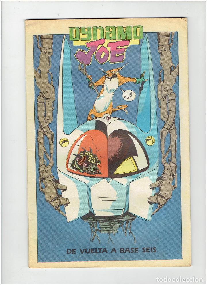 Tebeos: Archivo * DYNAMO JOE * N&ordm; 1 DE VUELTA A BASE SEIS FIRST COMICS * TEBEOS 1988 * - Foto 2