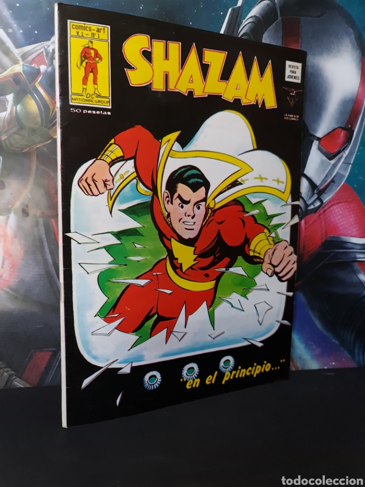 Tebeos: EXCELENTE ESTADO SHAZAM 1 EN EL PRINCIPIO COMICS EDICIONES VERTICE - Foto 1