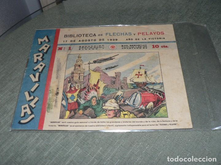 Tebeos: MARAVILLAS NUMERO 1 - Foto 1