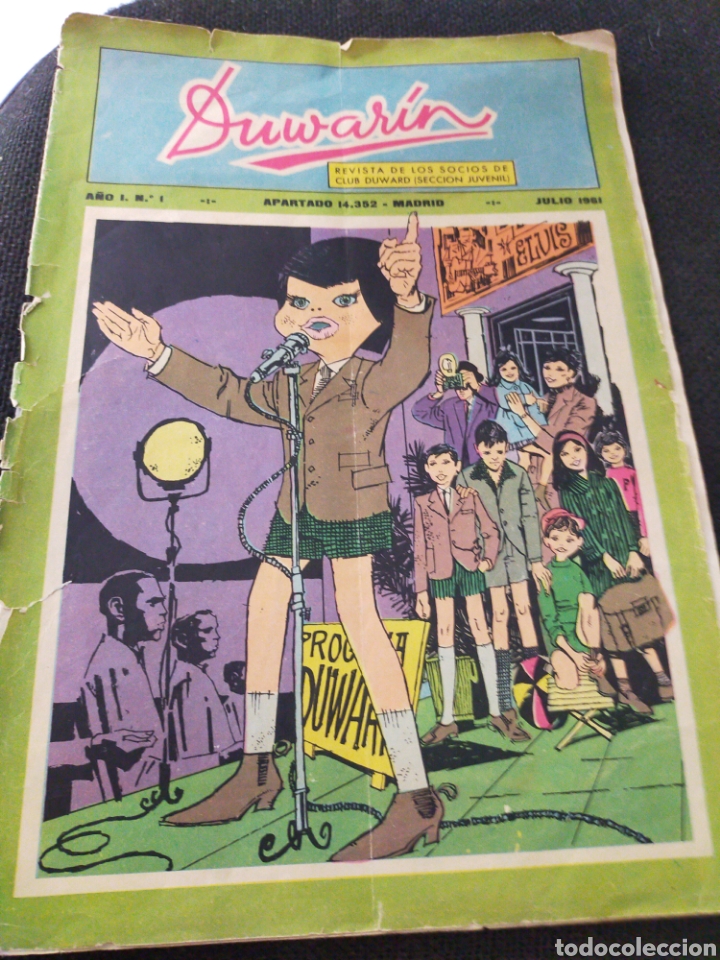 Tebeos: REVISTA DUWARIN 1 JULIO 1961 - Foto 1