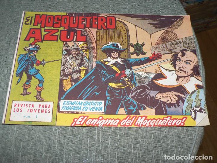 Tebeos: EL MOSQUETERO AZUL N&ordm; 1 - Foto 1