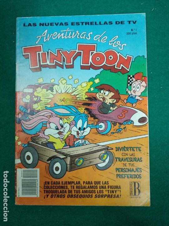 Tebeos: AVENTURAS DE LOS TINY TOON N&ordm; 1. EDICIONES B 1992. - Foto 1