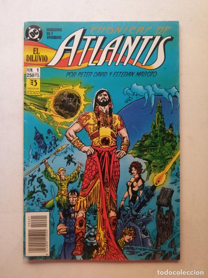 Tebeos: COMIC CRONICAS DE ATLANTIS.EDICIONES ZINCO. - Foto 1