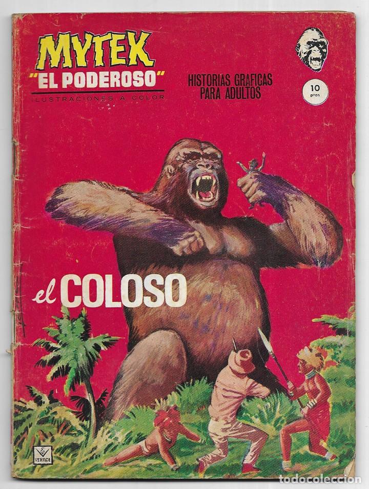 Tebeos: Mytex &rdquo; El Poderoso &rdquo;. El Coloso. n&ordm; 1 Ediciones Vertice 1965 - Foto 1