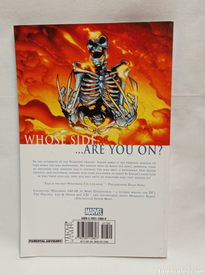 Tebeos: WOLVERINE PRIMERA EDICI&Oacute;N 2007 USA - Foto 4