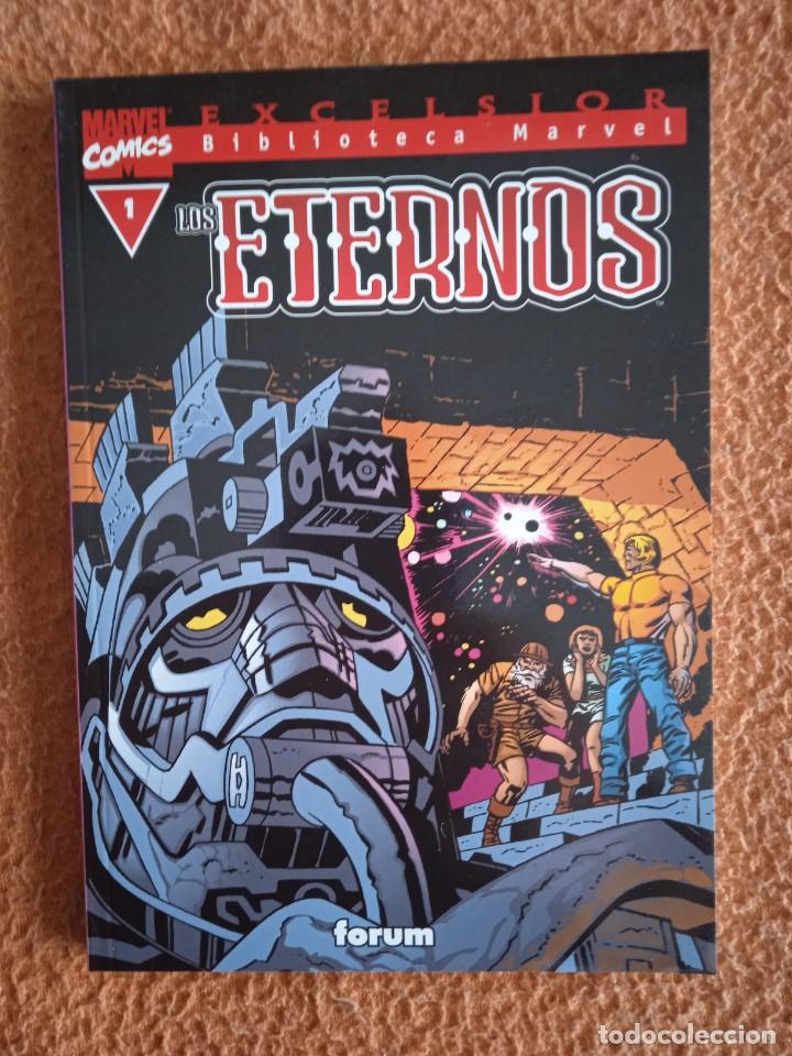 Tebeos: EXCELSIOR BIBLIOTECA MARVEL LOS ETERNOS NUEVO NUMERO 1 - Foto 1