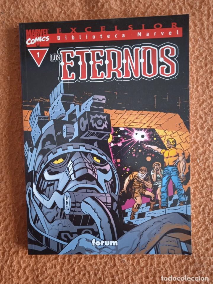Tebeos: EXCELSIOR BIBLIOTECA MARVEL LOS ETERNOS NUEVO NUMERO 1 - Foto 1