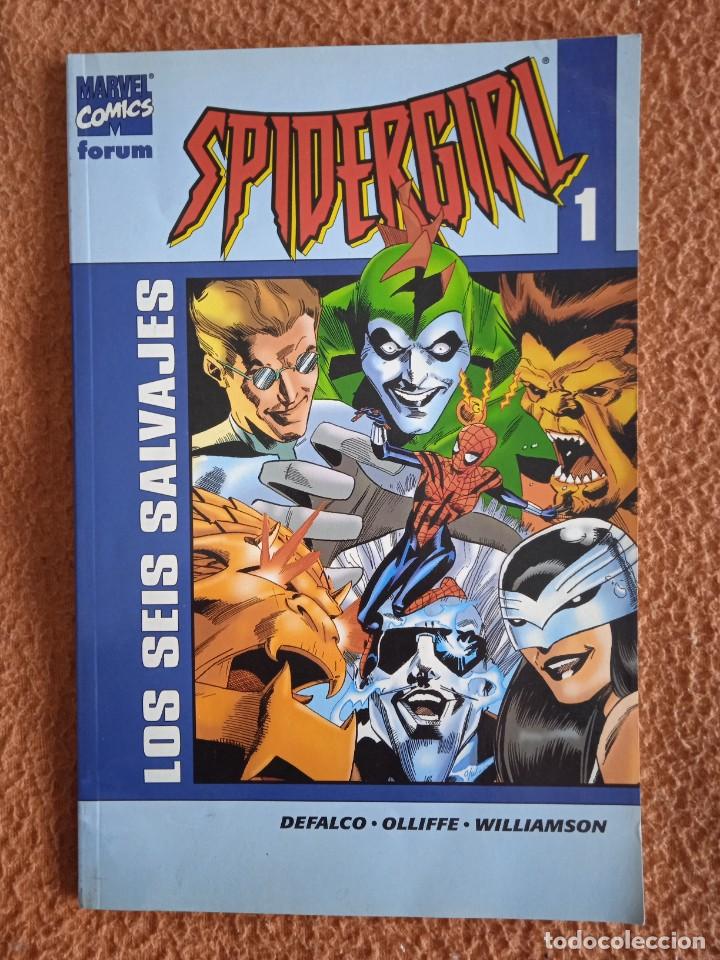 Tebeos: Spidergirl 1: Los Seis Salvajes. Tomo Forum. - Foto 1