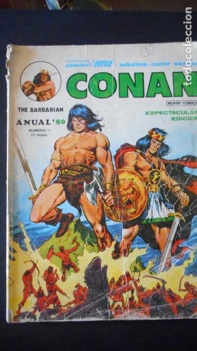 Tebeos: CONAN N&ordm; 1 ANUAL &acute;80 / C-7 - Foto 1