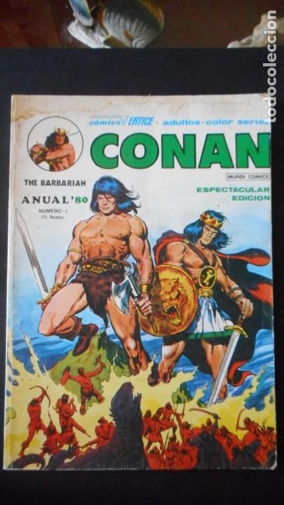 Tebeos: CONAN N&ordm; 1 ANUAL &acute;80 / C-7 - Foto 1