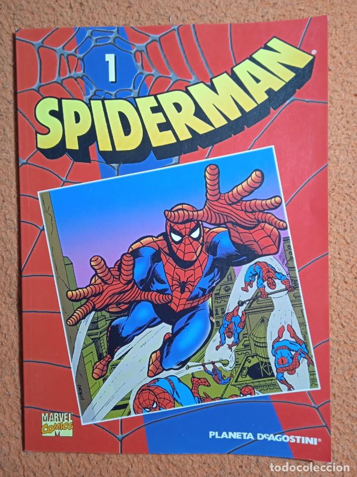 Tebeos: SPIDERMAN 1 COLECCIONABLE ROJO PLANETA - Foto 1