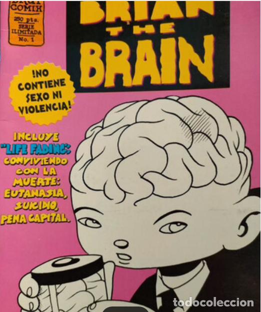 Tebeos: Comix espa&ntilde;oles de coleccion. BRIAN THE BRAIN. N&ordm;1 - Foto 1