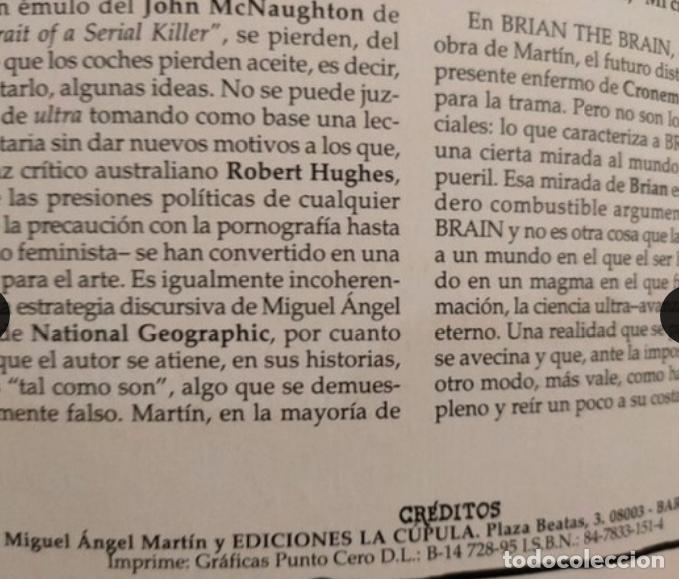 Tebeos: Comix espa&ntilde;oles de coleccion. BRIAN THE BRAIN. N&ordm;1 - Foto 2