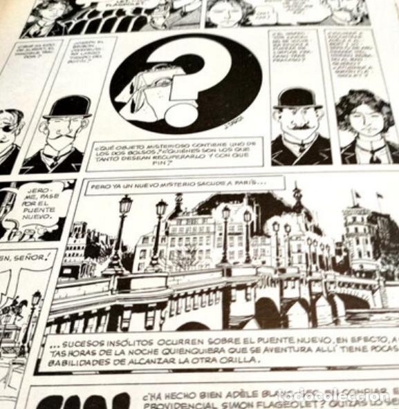 Tebeos: ADELE Y LA BESTIA.SUPER CIMOC 1..J.TARDI - Foto 8
