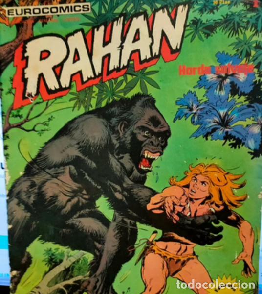Tebeos: RAHAN ..BURULAN .. N&Uacute;MEROS 1 Y 2.. 1974 - Foto 1
