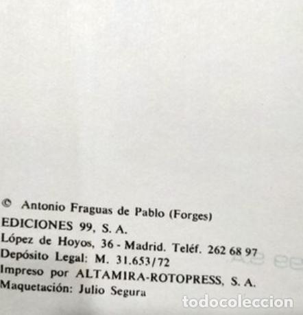 Tebeos: Lote EL LIBRO DE FORGES. ( 1 ) 1972 Y ..N&deg; 2. 1974 - Foto 3