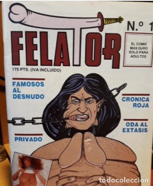 Tebeos: FELATOR..N&ordm; 1.COMIC EDITORIAL ZONA.1988 - Foto 1