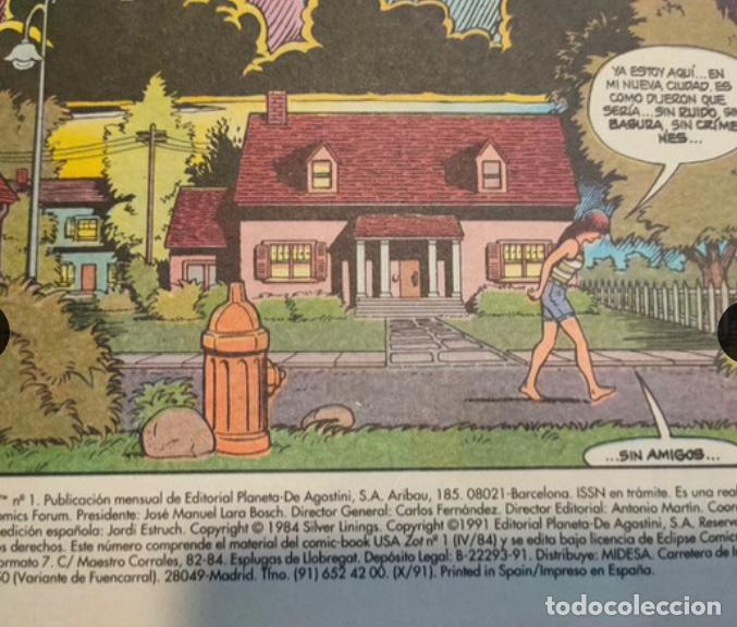 Tebeos: ZOT. N&deg; 1..ECLIPSE COMICS..FORUM .1984 - Foto 3
