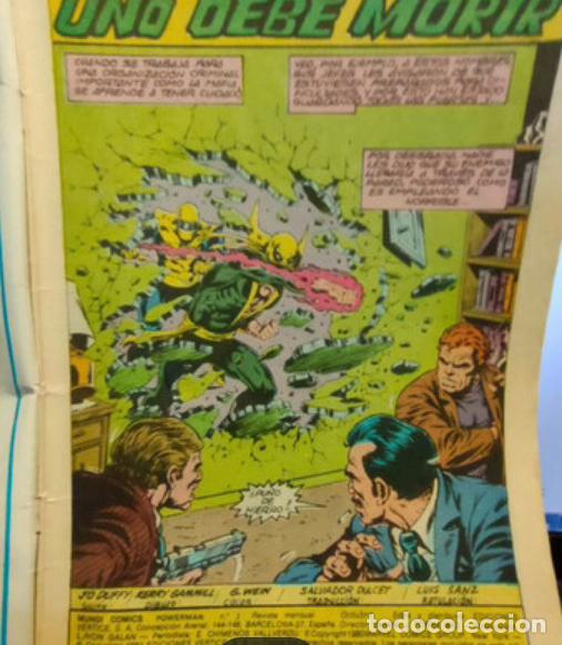 Tebeos: POWER MAN. N&ordm;1..STAN LEE..V&Eacute;RTICE.1981 - Foto 3