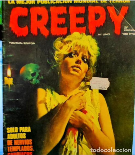 Tebeos: CREEPY. N&deg; 1.TOUTAIN EDITOR.2^ EDIC.1979 - Foto 1