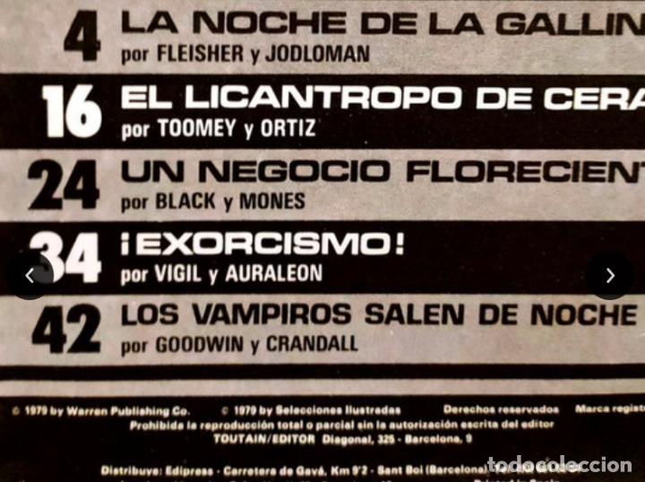 Tebeos: CREEPY. N&deg; 1.TOUTAIN EDITOR.2^ EDIC.1979 - Foto 2