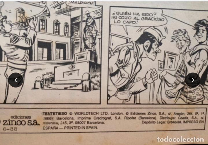 Tebeos: TENTETIESO. N&deg; 1..EDIC ZINCO.1988 - Foto 2