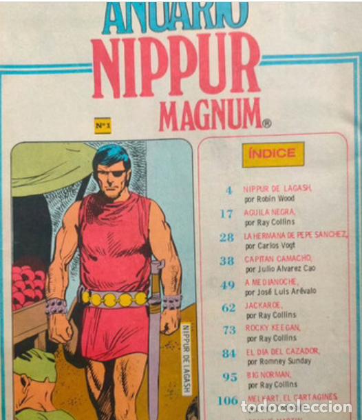 Tebeos: ANUARIO NIPPUR. MAGNUM. N&ordm;1.EDIT.COLUMBA - Foto 3