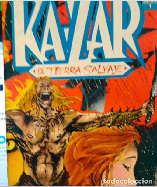 Tebeos: KA-ZAR. DE LA TIERRA SALVAJE. N&ordm;1.MARVEL - Foto 1