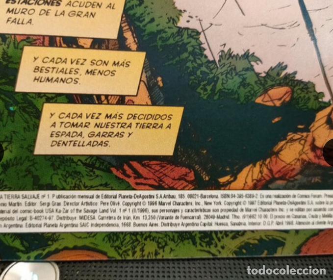 Tebeos: KA-ZAR. DE LA TIERRA SALVAJE. N&ordm;1.MARVEL - Foto 2