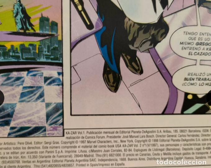 Tebeos: KA-ZAR. .N&deg; 1.. VOLUMEN 1..MARVEL.FORUM - Foto 2