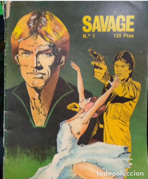 Tebeos: SAVAGE. N&ordm;1..GRUPO EDITORIAL GTS..1987 - Foto 1