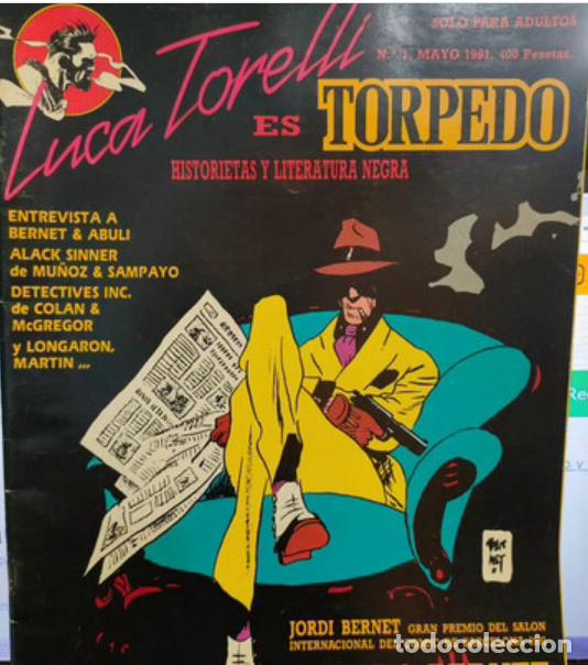 Tebeos: LUCA TORELLI ES TORPEDO. N&deg; 1 ..MAYO 1991 - Foto 1