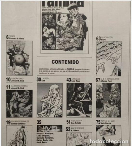 Tebeos: RAMBLA. NUMEROS 1 Y 2..A&Ntilde;O 1981. - Foto 3
