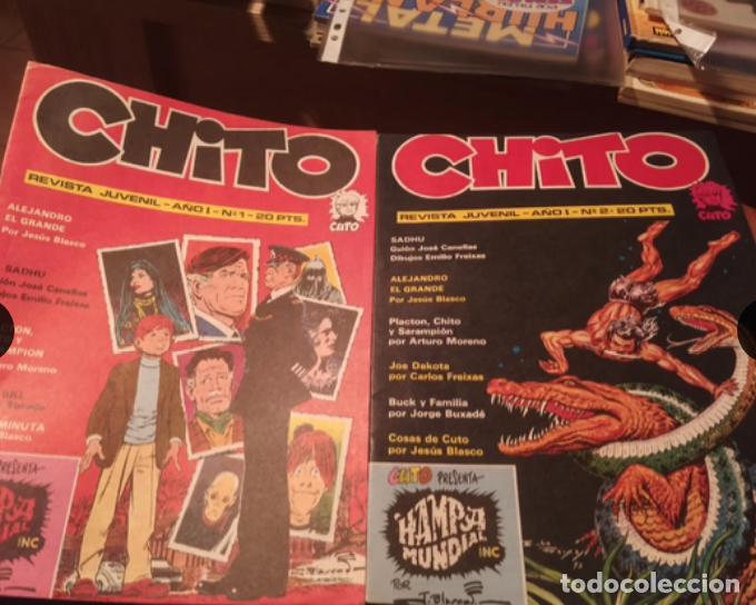 Tebeos: CHITO. REVISTA JUVENIL. N&ordm; 1 Y 2 .1974. - Foto 2