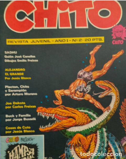 Tebeos: CHITO. REVISTA JUVENIL. N&ordm; 1 Y 2 .1974. - Foto 3