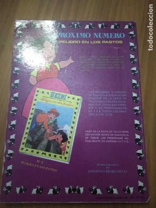 Tebeos: Heidi N&ordm; 1. LLEGADA A LOS ALPES. de Juana Spyri - Foto 2