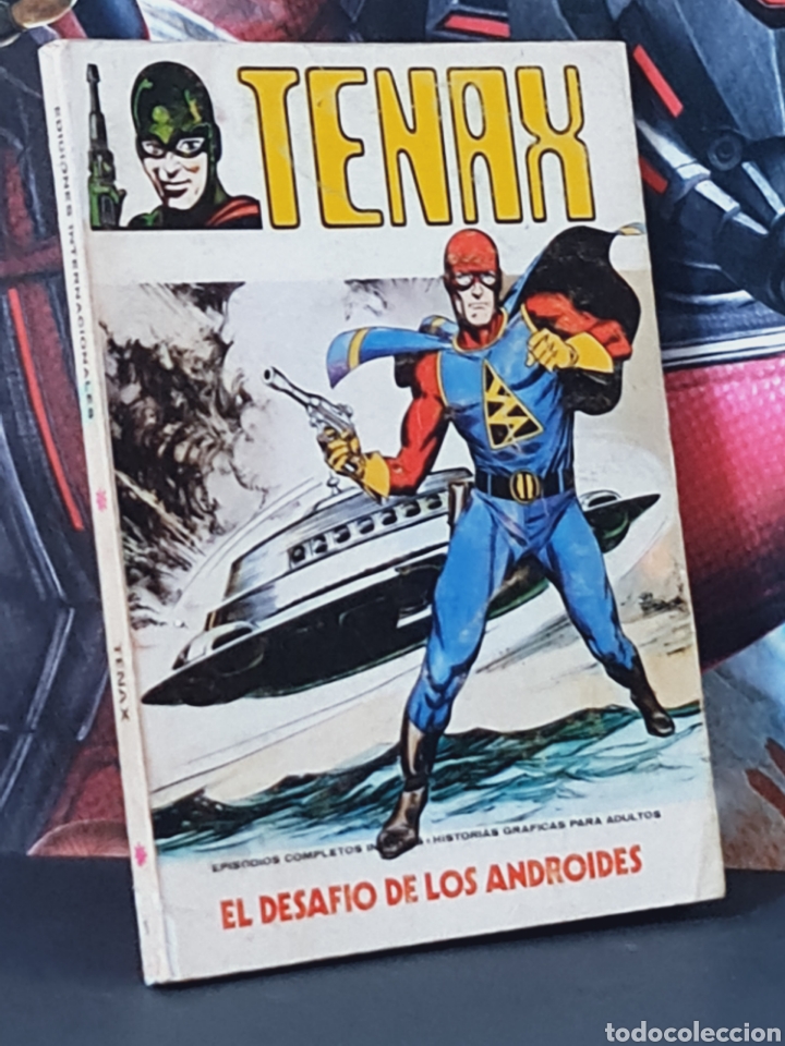 Tebeos: TENAX 1 EL DESAF&Iacute;O DE LOS ANDROIDES TACO NORMAL ESTADO EDICIONES INTERNACIONALES V&Eacute;RTICE - Foto 1