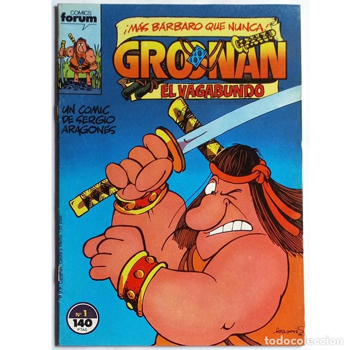 Tebeos: Groonan El Vagabundo N&ordm; 1 / Forum 1987 (Sergio Aragon&eacute;s) - Foto 1