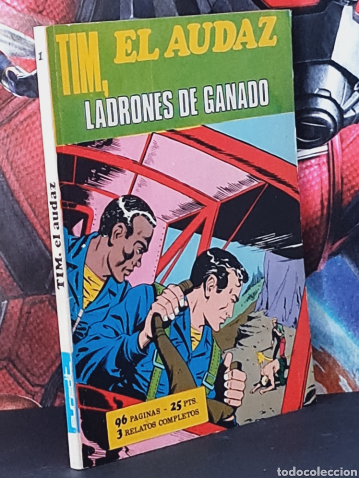 Tebeos: CASI EXCELENTE ESTADO TIM EL AUDAZ 1 TACO LADRONES DE GANADO EUREDIT - Foto 1