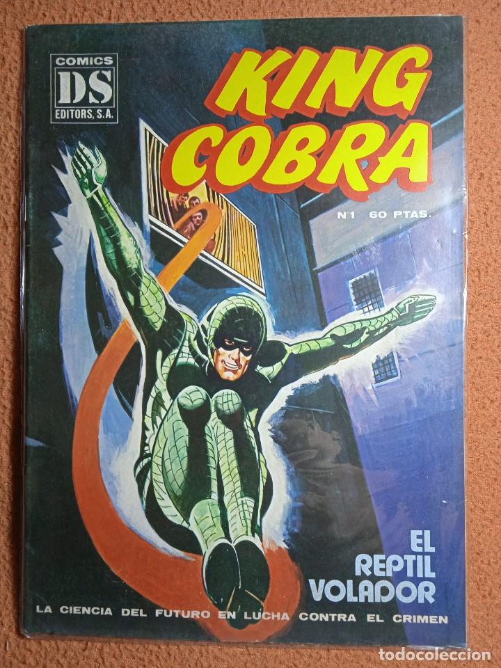 Tebeos: KING COBRA N&ordm; 1 EL REPTIL VOLADOR. DS EDICIONES - Foto 1