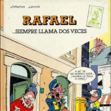 Livros de Banda Desenhada: RAFAEL Nº 1 - SIEMPRE LLAMA DOS VECES - EDICIONES B 1990 1ª EDICION. Lote 325284128