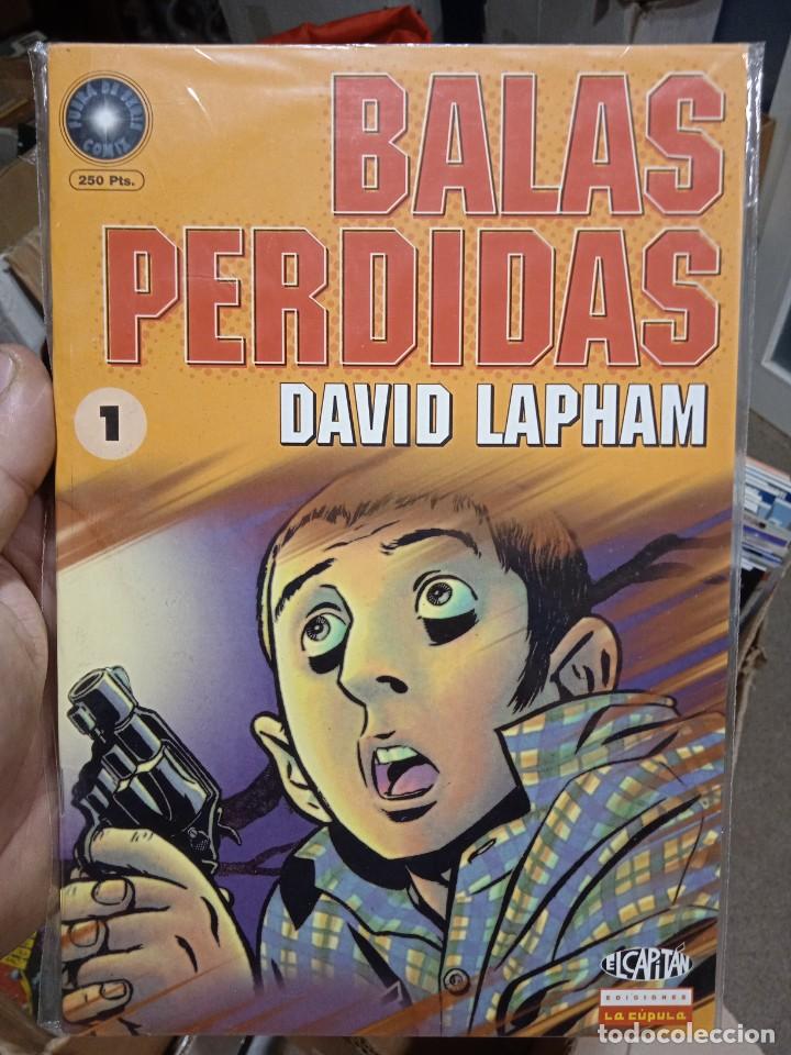 Tebeos: BALAS PERDIDAS 1 DAVID LAPHAM EDICIONES LA CUPULA - Foto 1