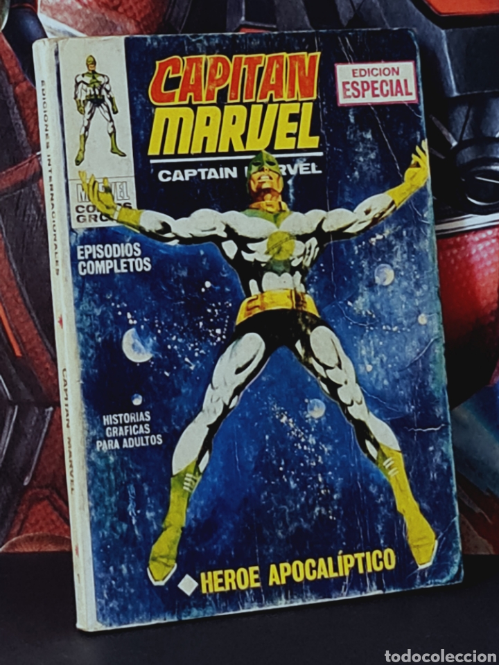 Tebeos: BUEN ESTADO CAPIT&Aacute;N MARVEL 1 H&Eacute;ROE APOCAL&Iacute;PTICO TACO - Foto 1