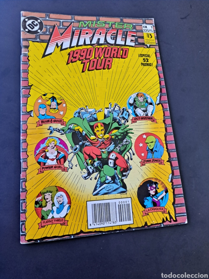 Tebeos: MUY BUEN MISTER MIRACLE 1 ZINCO DC GRAPA - Foto 1