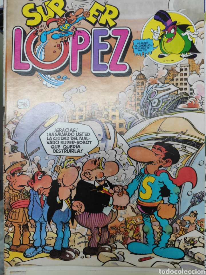 Tebeos: S&Uacute;PER L&Oacute;PEZ N1 A&Ntilde;O 85 - Foto 1