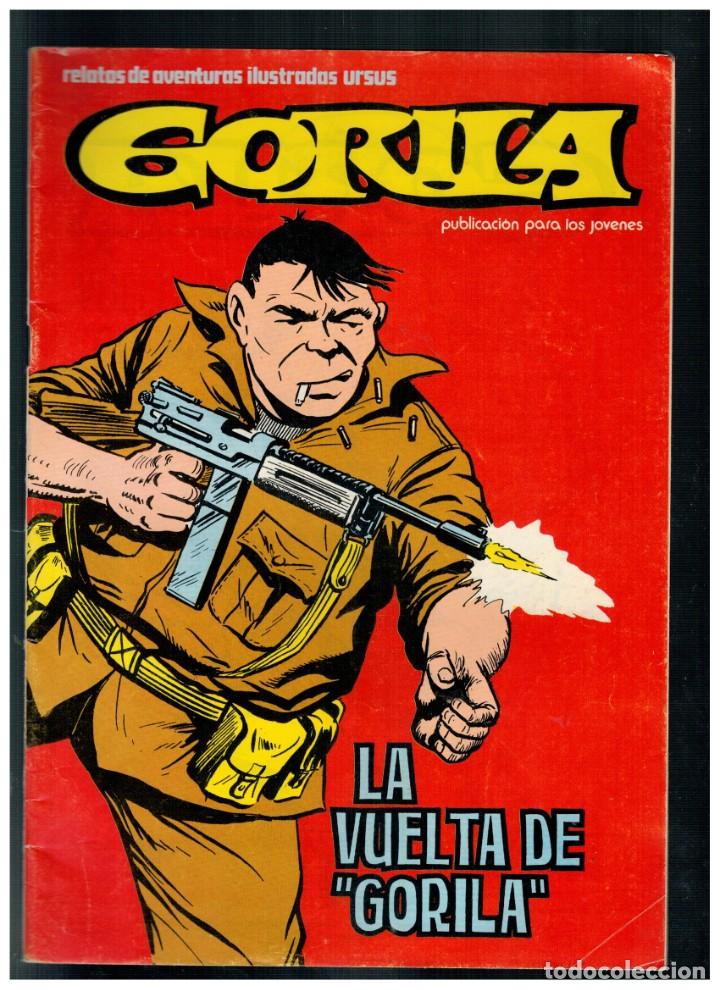 Tebeos: GORILA N&ordm; 1. LA VUELTA DE GORILA. -URSUS EDICIONES- PEDIDO M&Iacute;NIMO 10 &euro;. - Foto 1